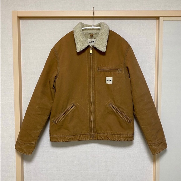APC x Carhartt Brown Detroit Jacket 2011 - Picture 2 of 9